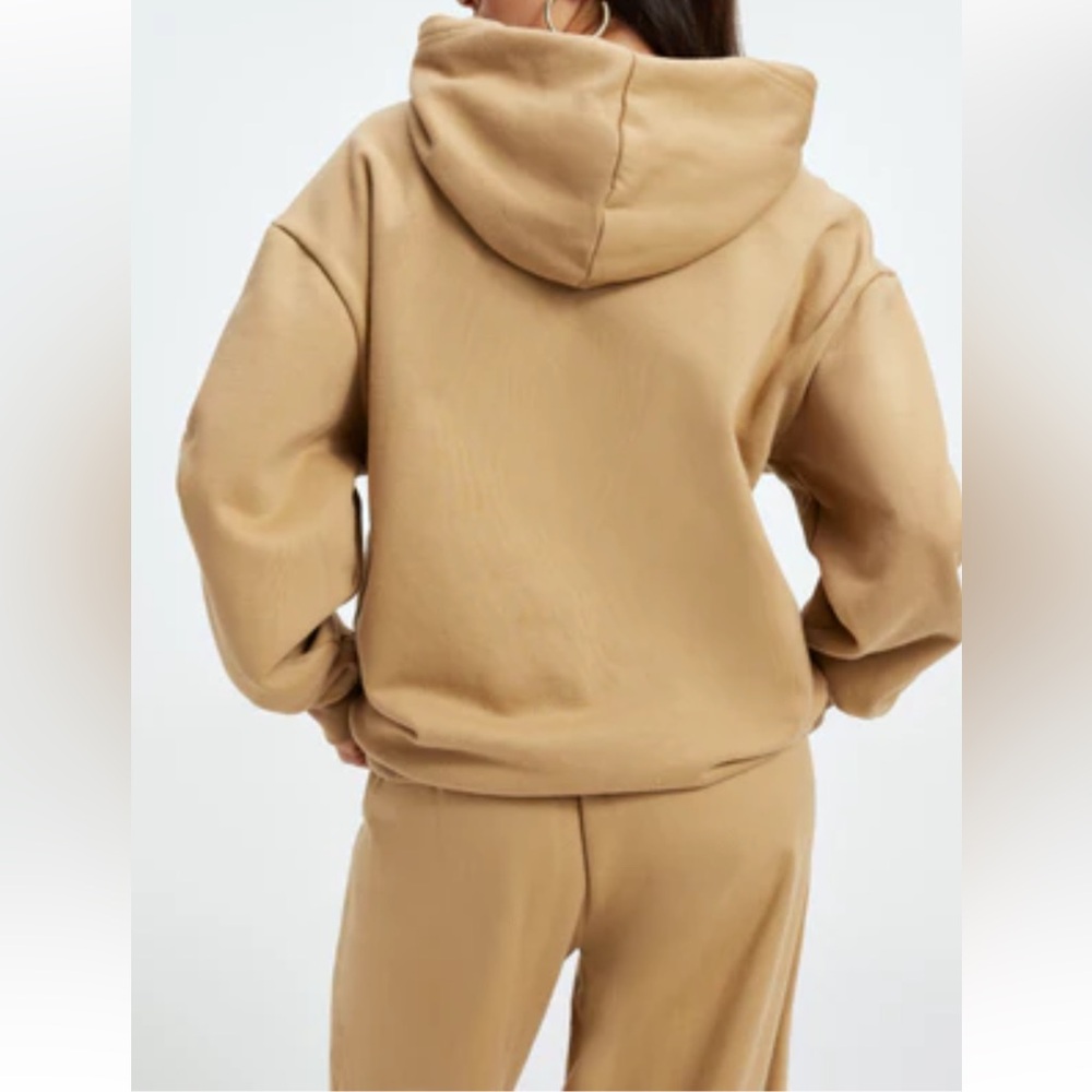 Good American twin set athleisure, pecan. Like new.